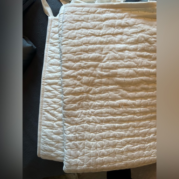 NWOT - Pottery Barn Pick Stitch Shams - Picture 3 of 4